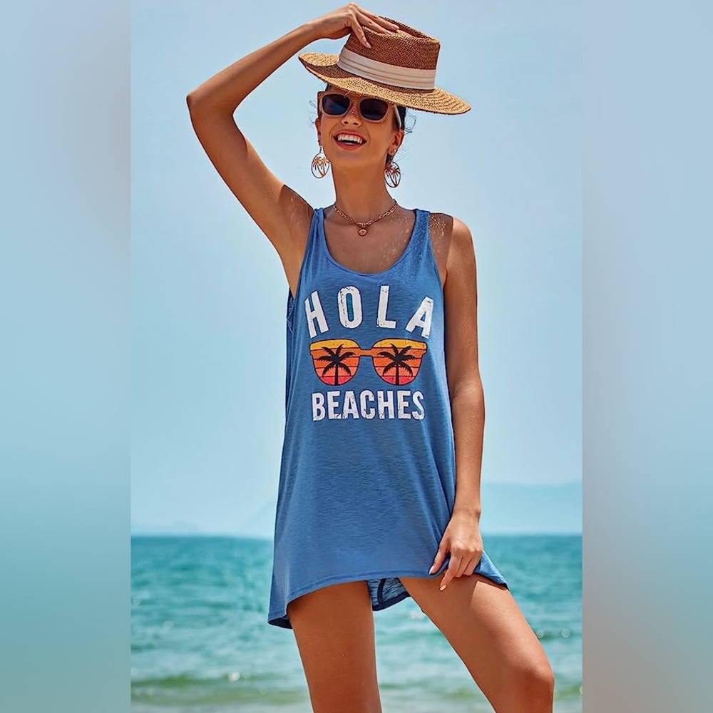 Sleeveless Swimwear Coverup